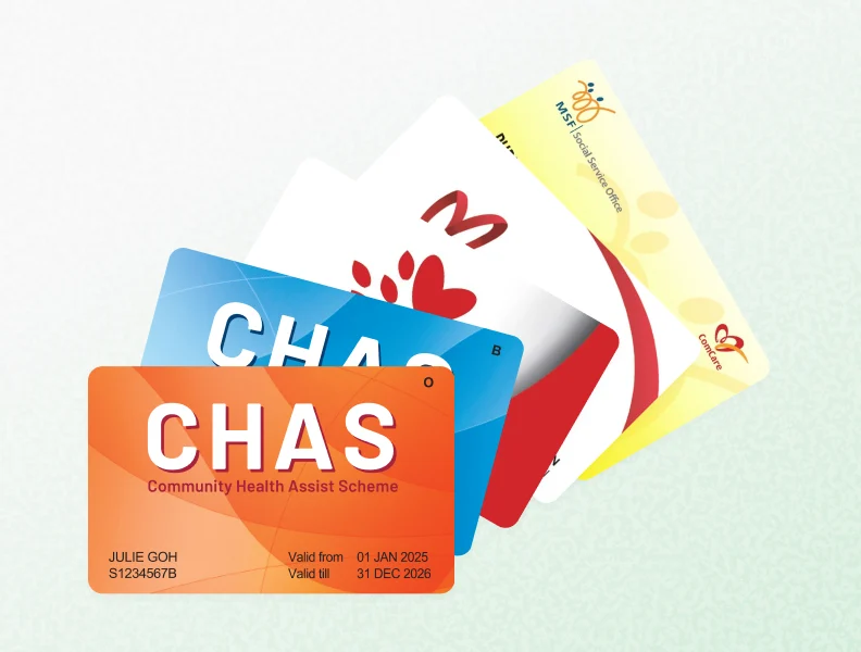 CHAS, Merdeka Generation, Pioneer Generation and Public Assistance